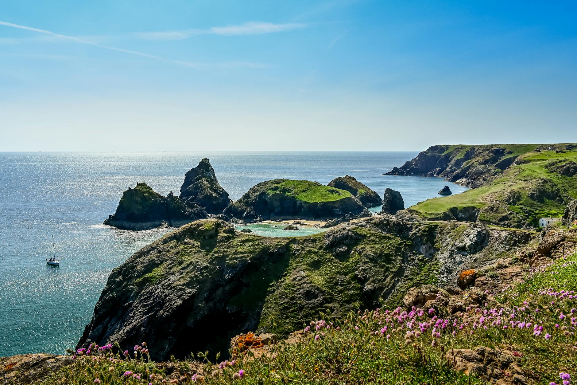 Stunning Cornwall seaside views from holiday accommodation