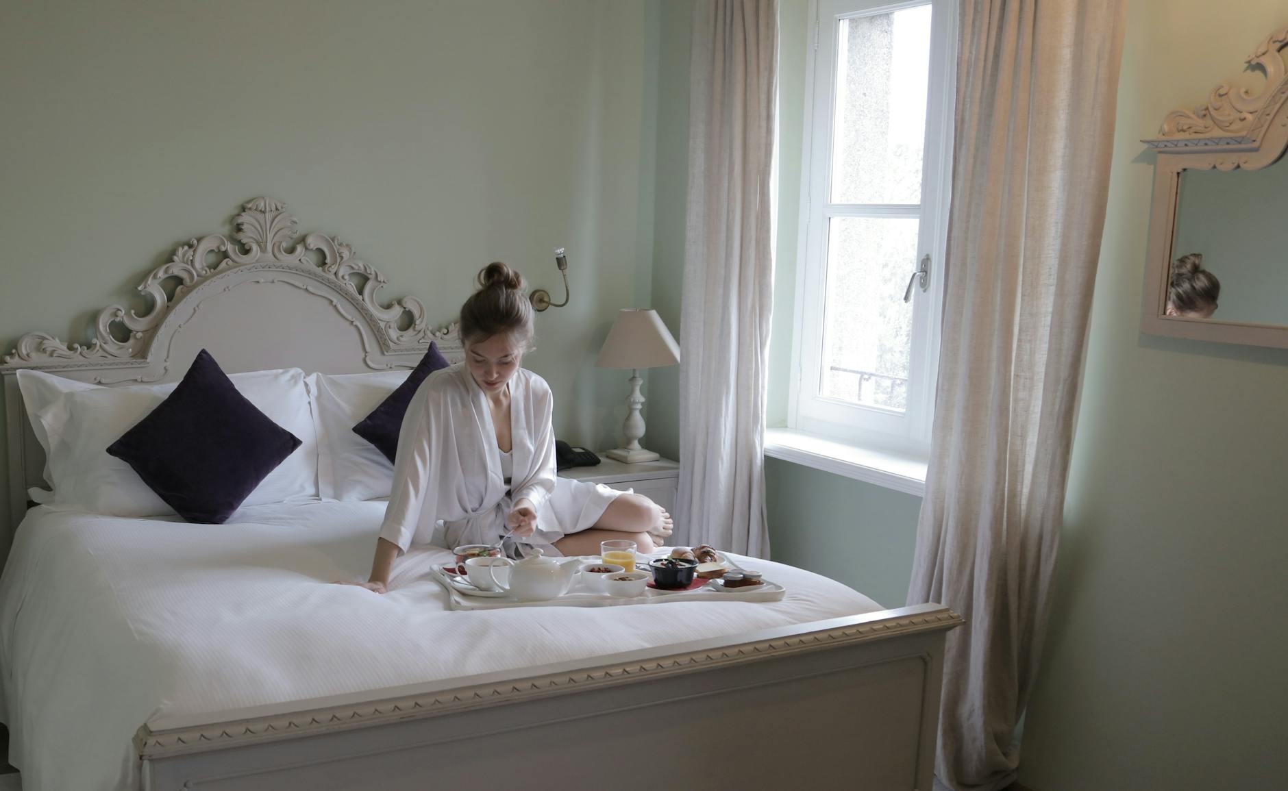 Cosy bed and breakfast room in Cornwall