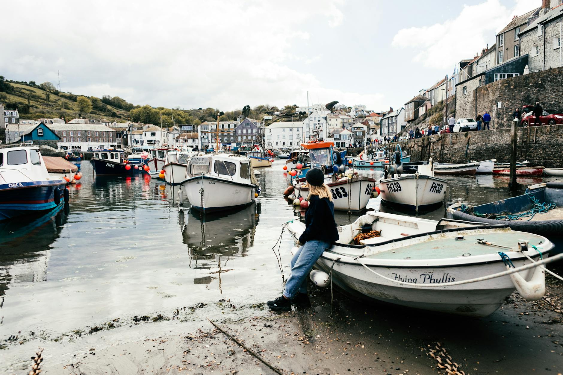 St Ives Cornwall narrow streets fishermen cottages