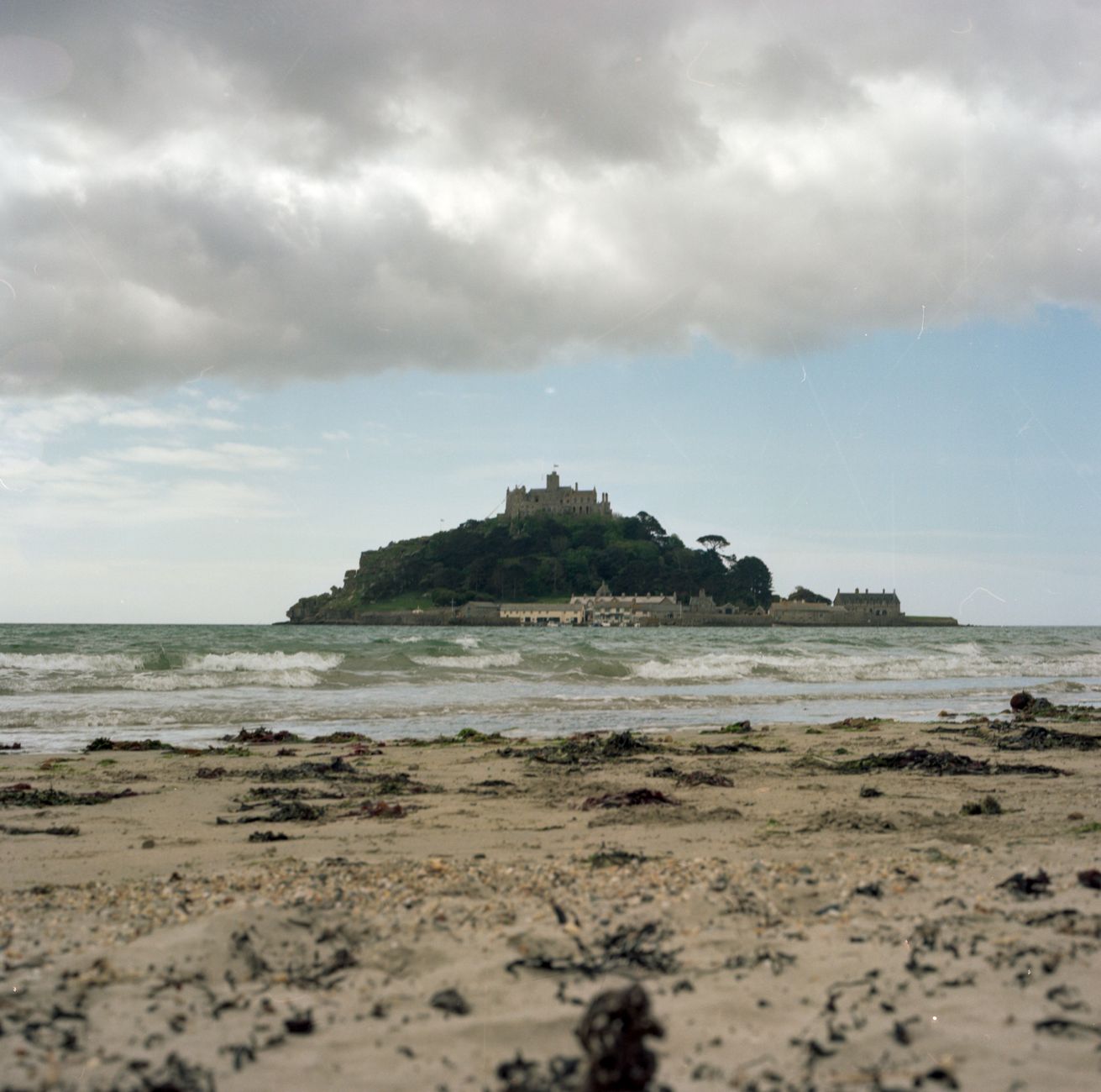St Michaels Mount Penzance Cornwall tidal island castle