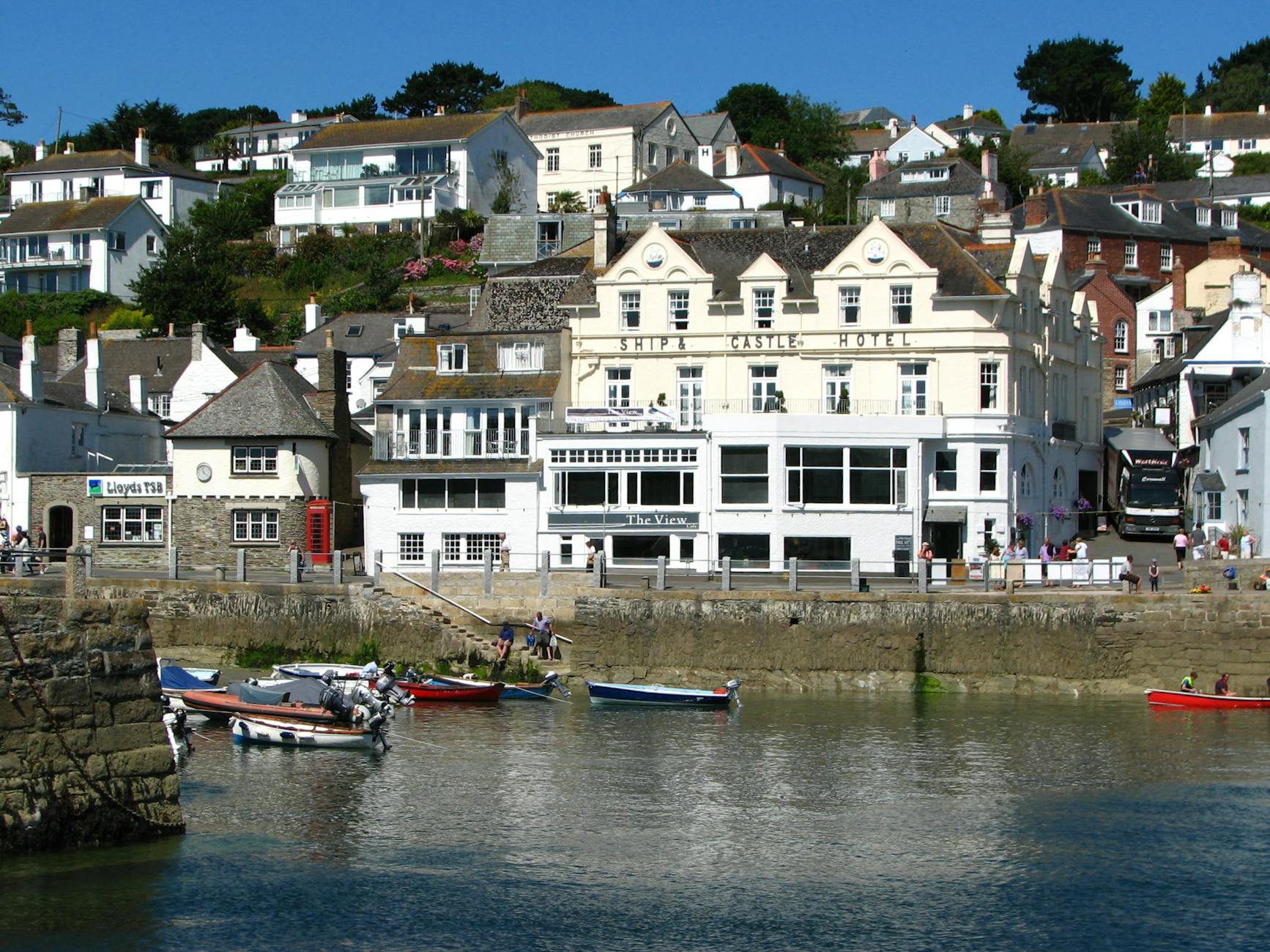 St Mawes Cornwall harbour Roseland Peninsula