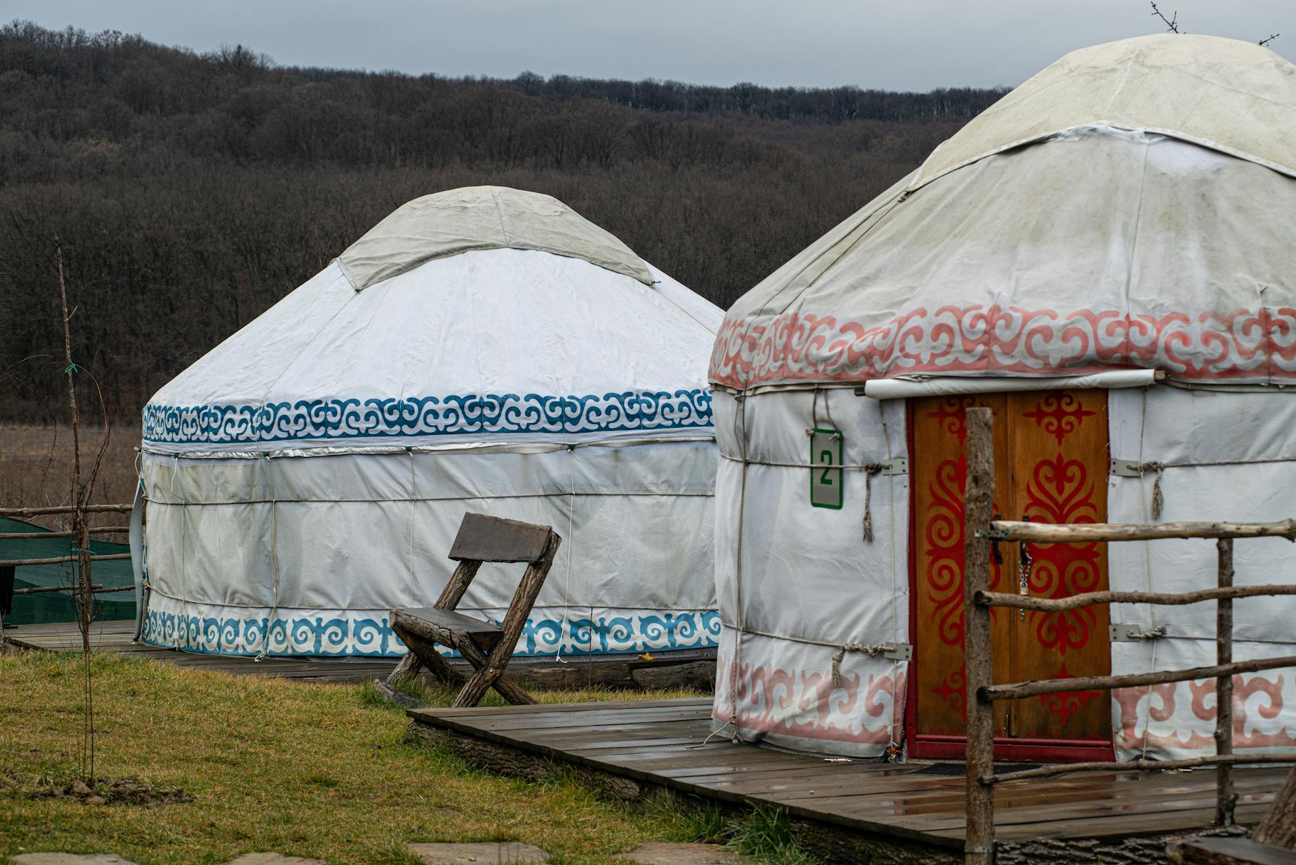 Glamping yurt Cornwall family holiday