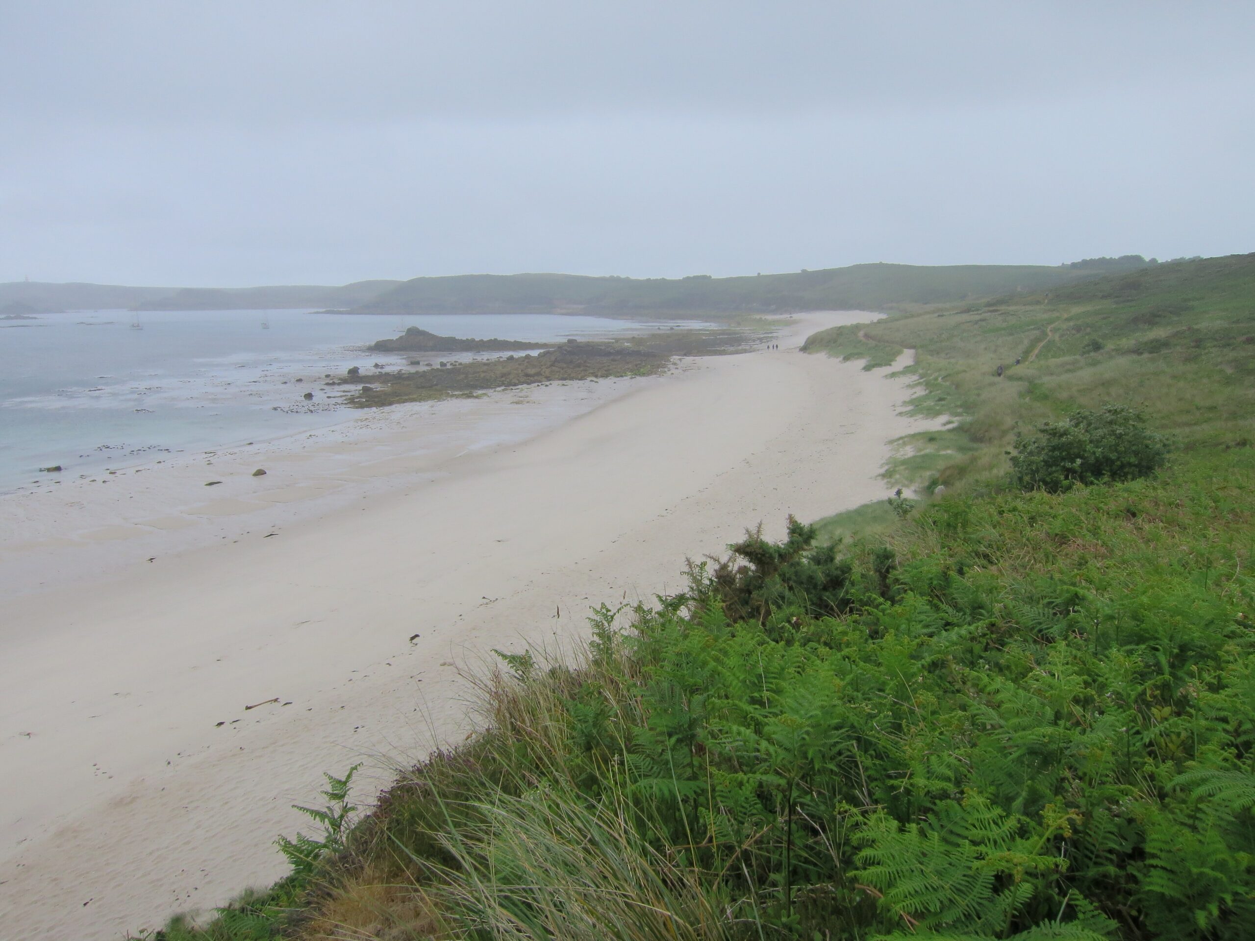 Great Bay, a long sandy beach on St Martin's, Isles of Scilly