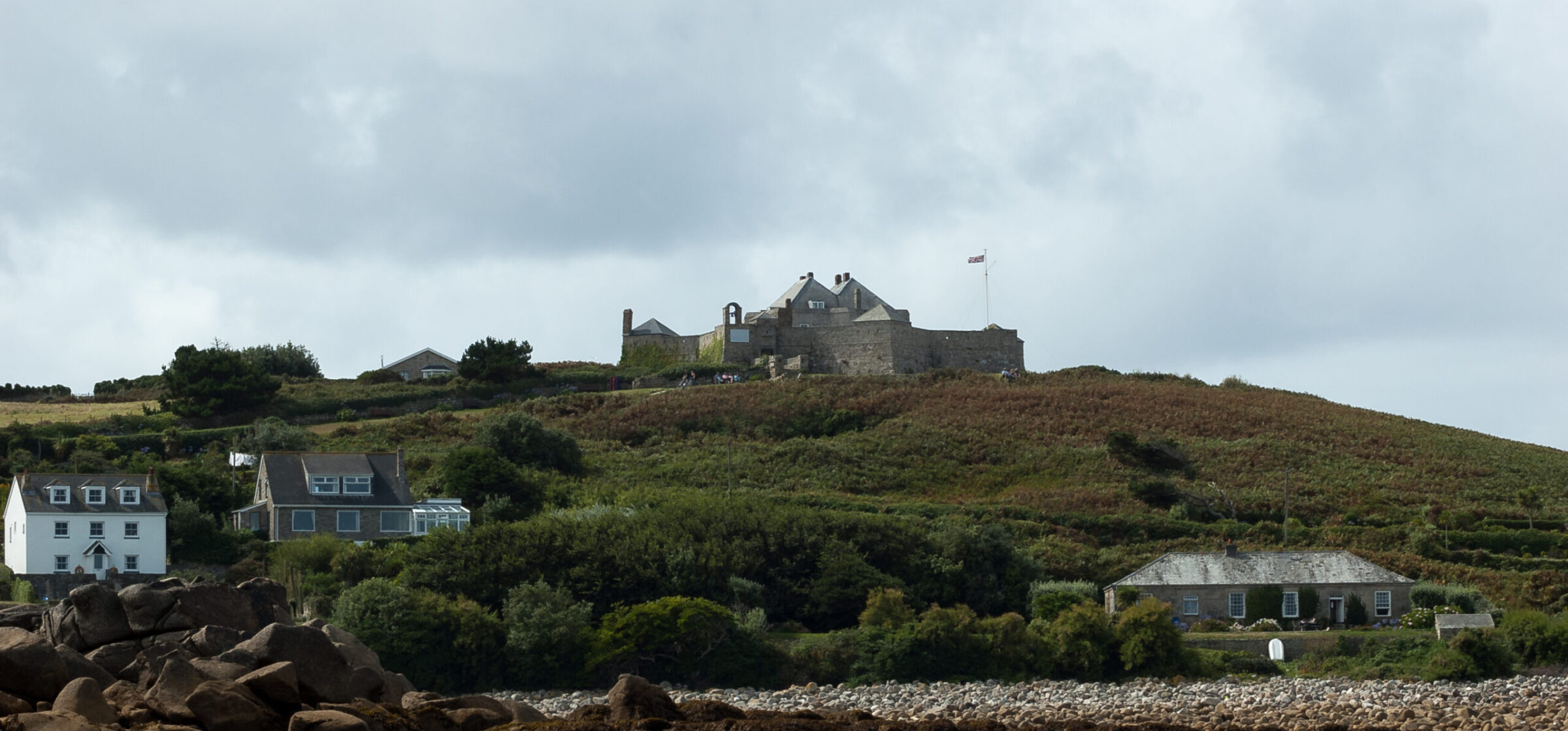 Star Castle Hotel, an Elizabethan fort on the Garrison, St Mary's, Isles of Scilly